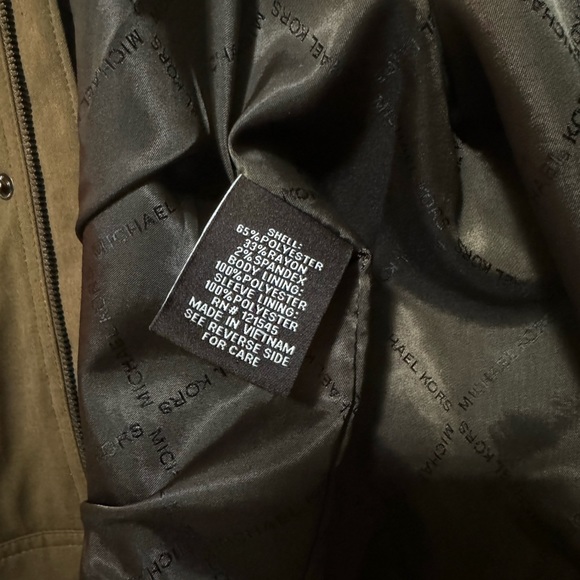 Michael Kors Mens Brown Full-Zip Jacket, Size XL - Picture 5 of 5